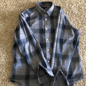 Button down blue shirt